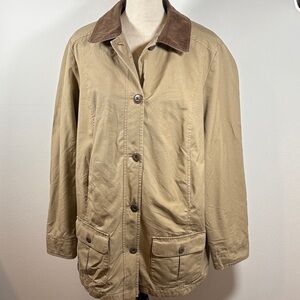 L.L. Bean Women's Flannel-Lined Barn Coat Size 1X (18W)
